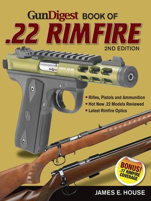 cover image of Gun Digest Book of .22 Rimfire
